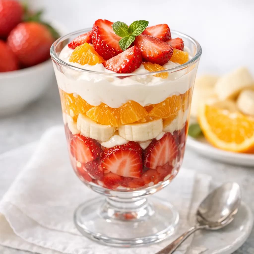 Strawberry Orange Parfait