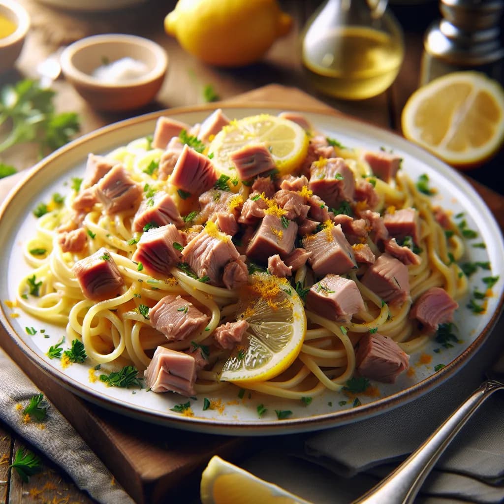 Stroncatura con Tonno e Limone