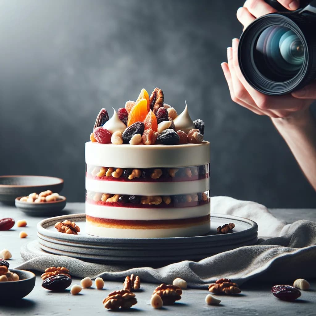 Studentenfutter-Paradies Creme Dessert