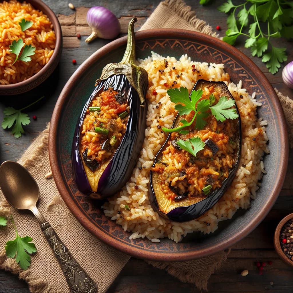 Stuffed Brinjal