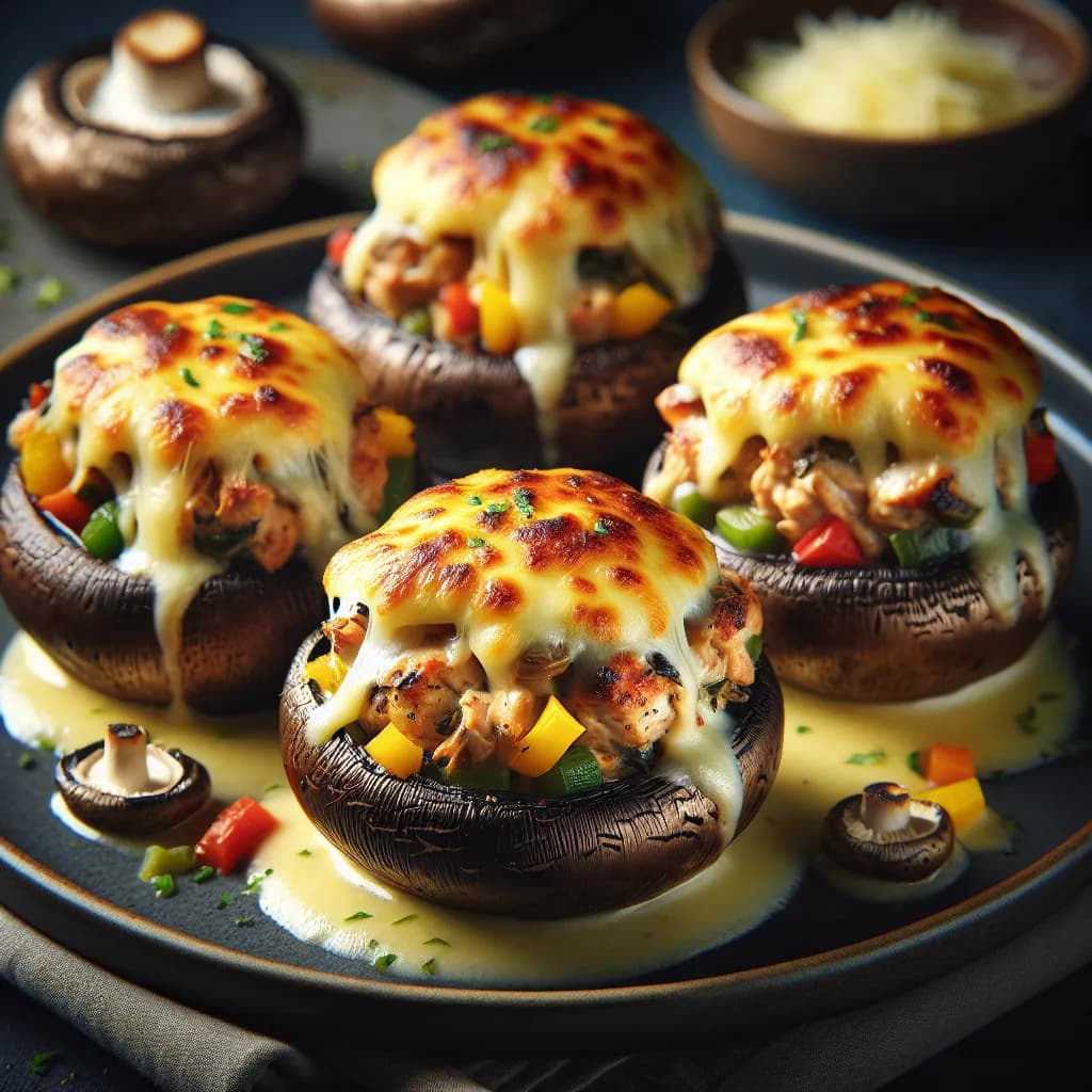 Stuffed Portabella Mushrooms