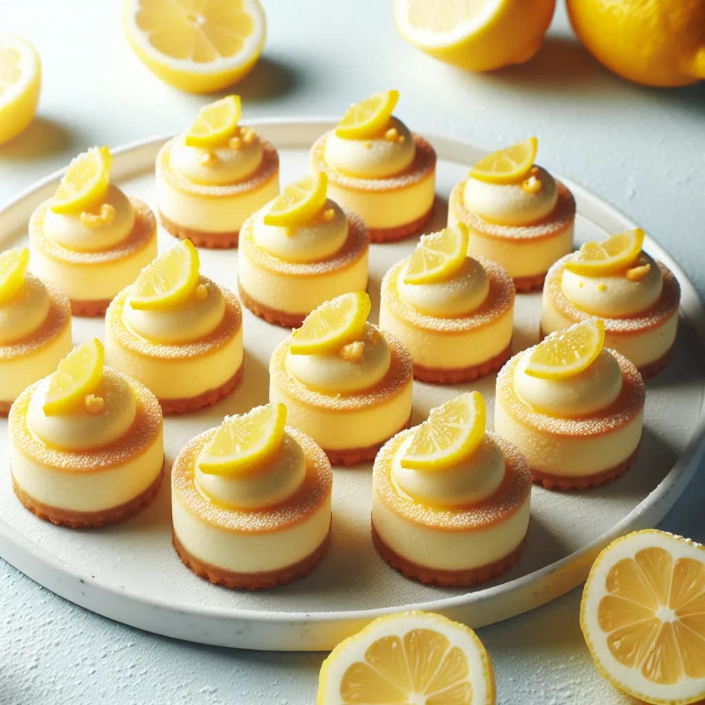 Sugar-Free Lemon Cheesecake Bites