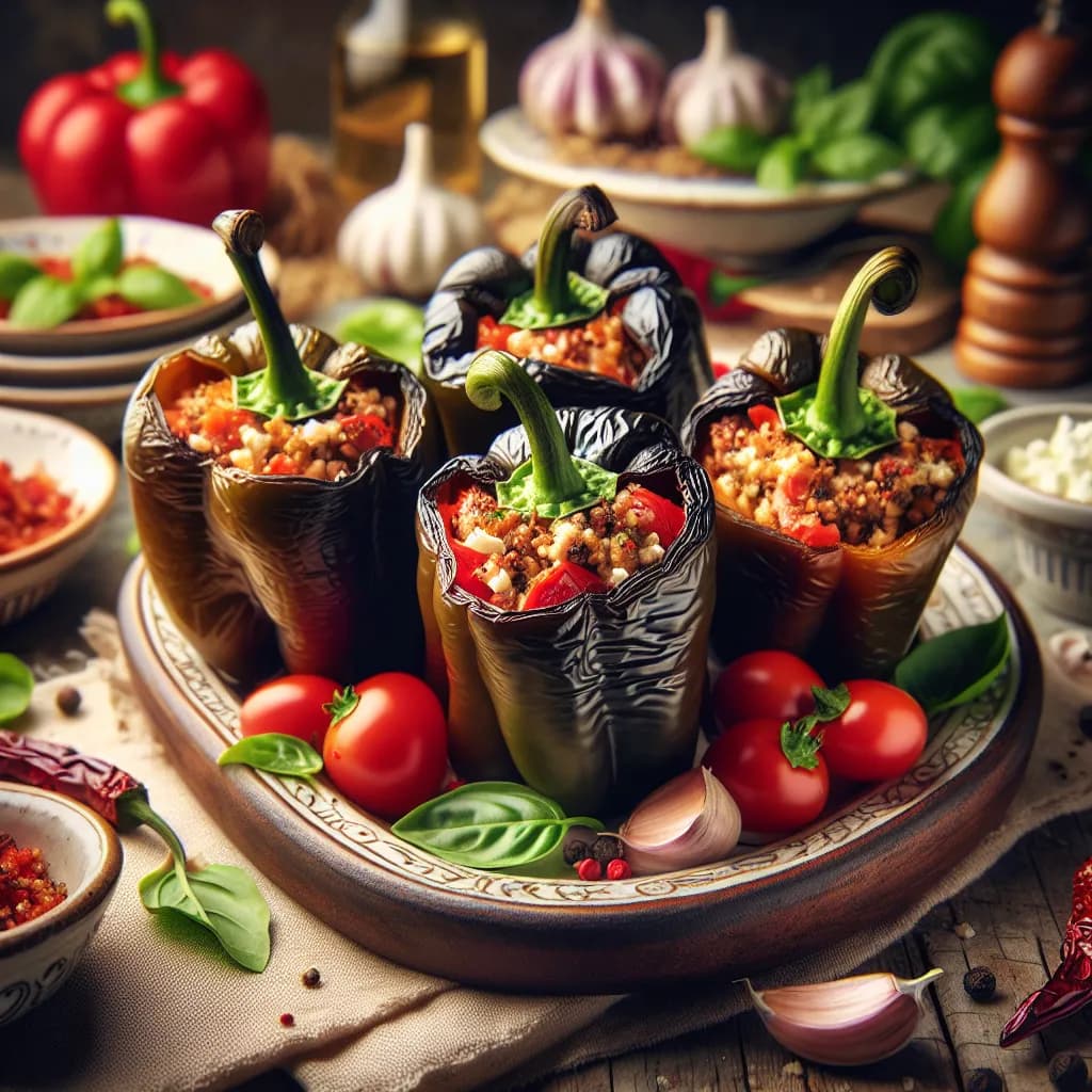Sulako Stuffed Peppers