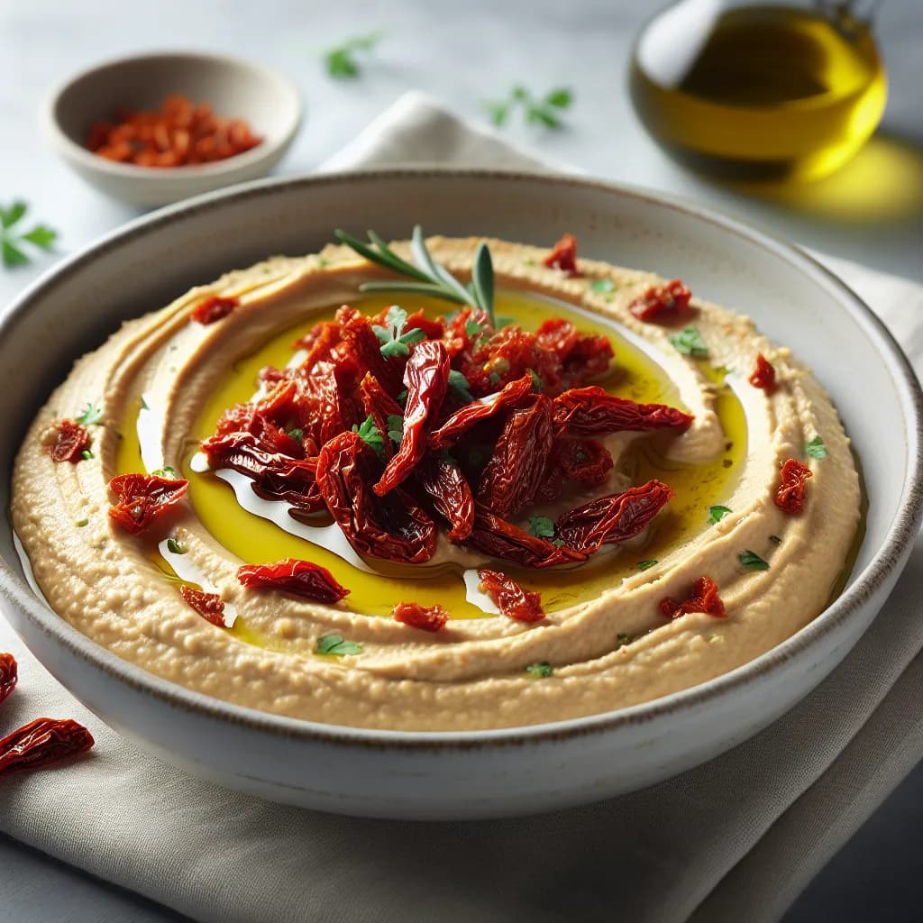 Sun-Dried Tomato Hummus
