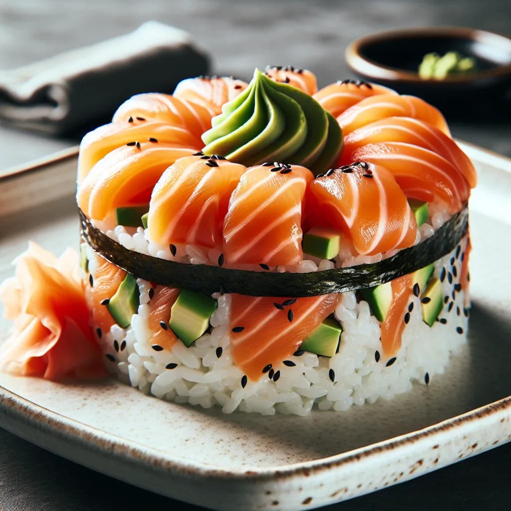 Sushi Maki al Salmone