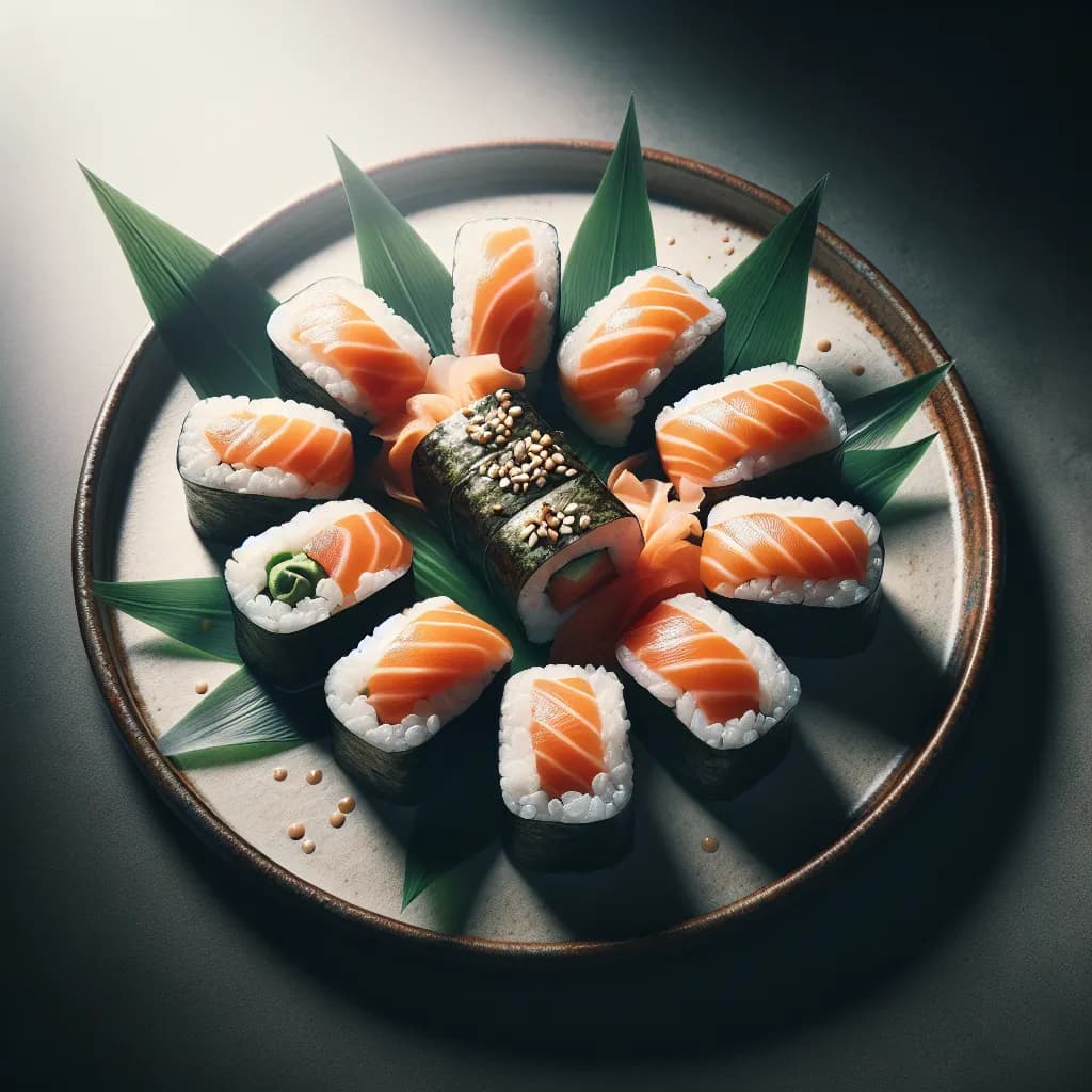 Sushi Maki al Salmone