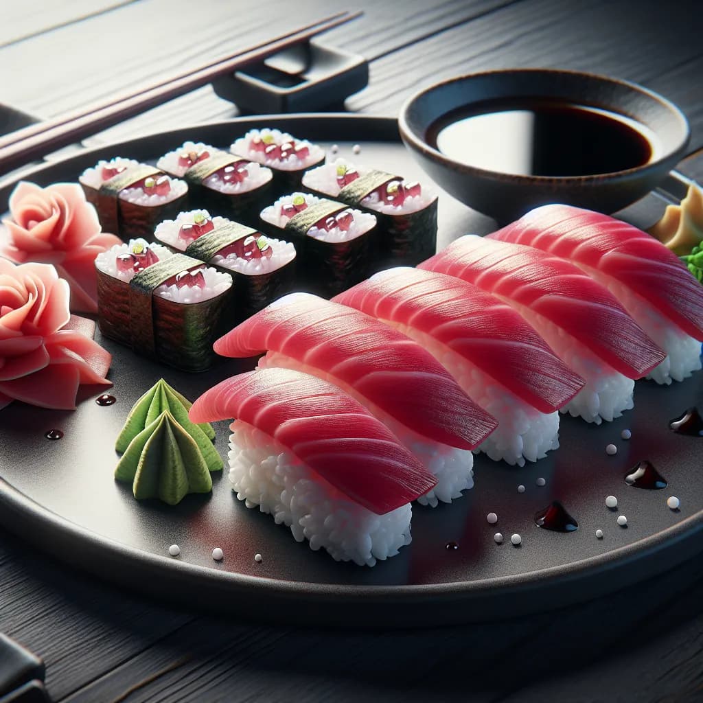 Sushi Nigiri au Thon