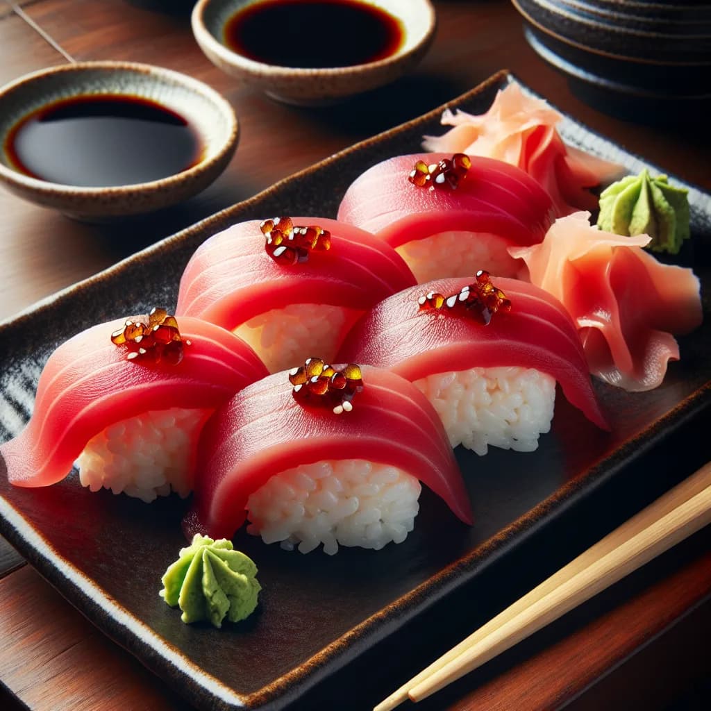 Sushi Nigiri con Tonno