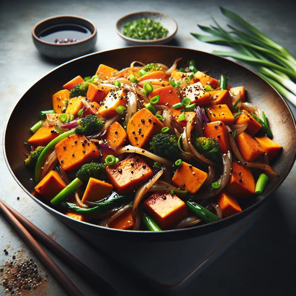 Sweet Potato Stir-Fry