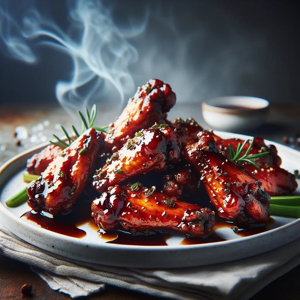 Sweet and Smoky Dry Rub Wings