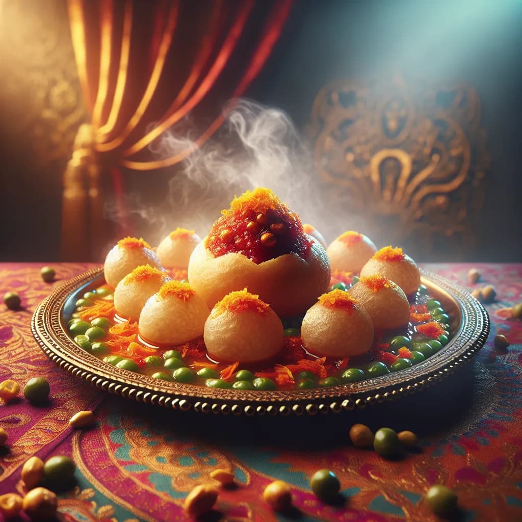 Sweet and Spicy Pani Puri
