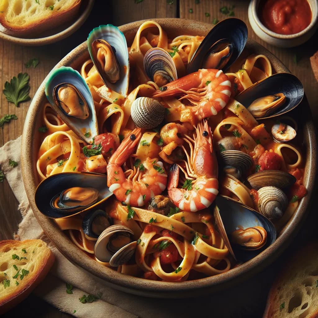 Tagliatelle ai Frutti di Mare