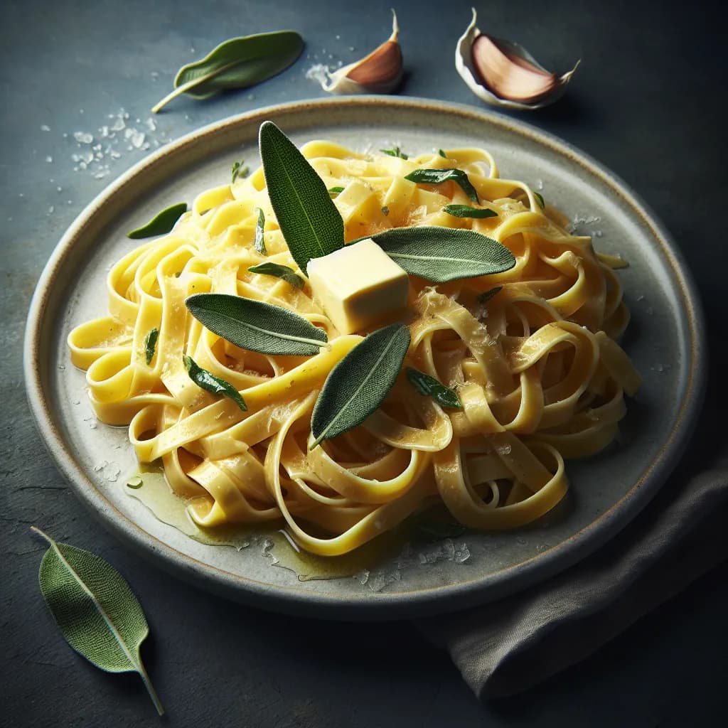 Tagliatelle al Burro e Salvia