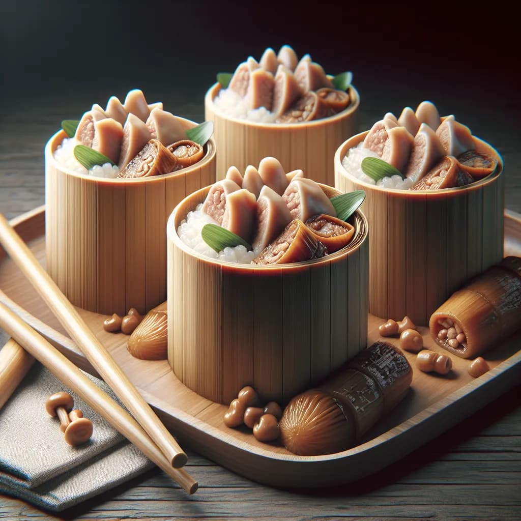 Taiwanese Sticky Rice Tube (筒仔米糕)