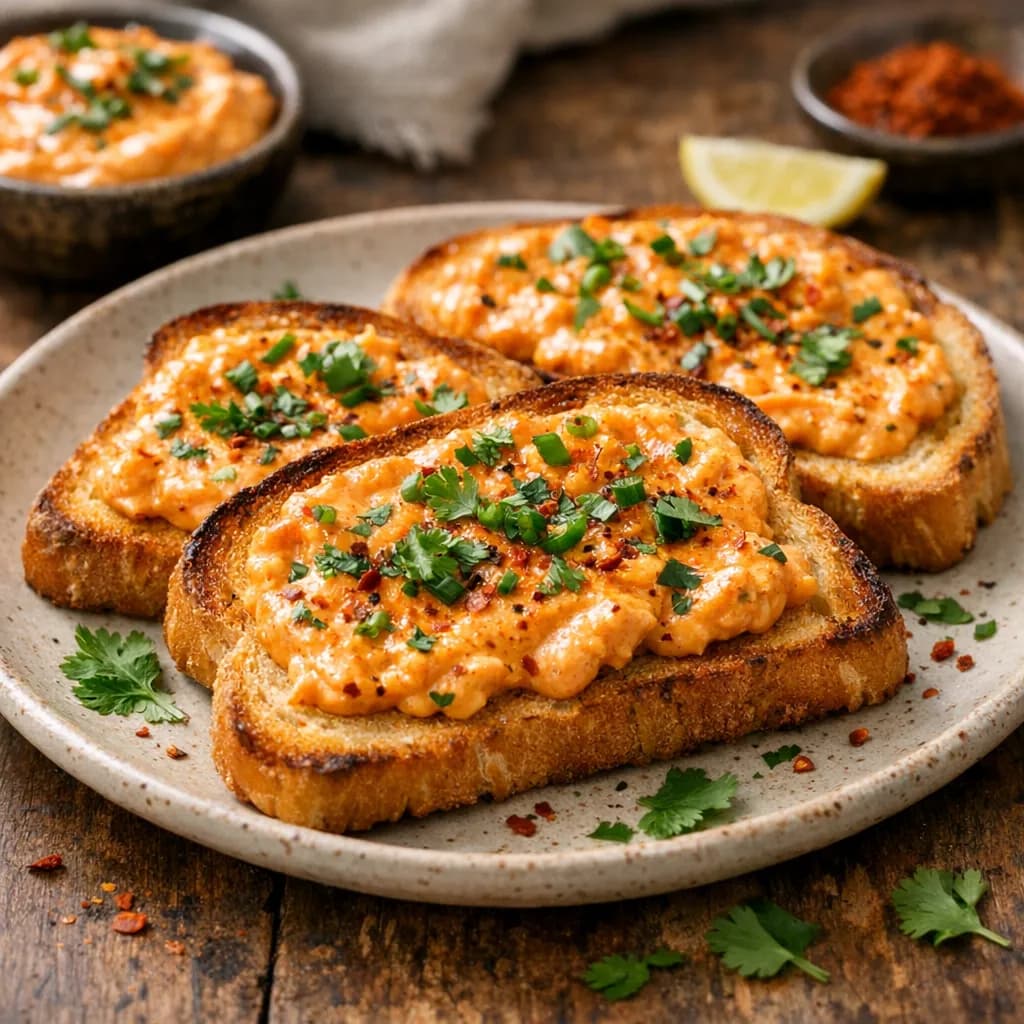 Tandoori Mayo Bread Toast