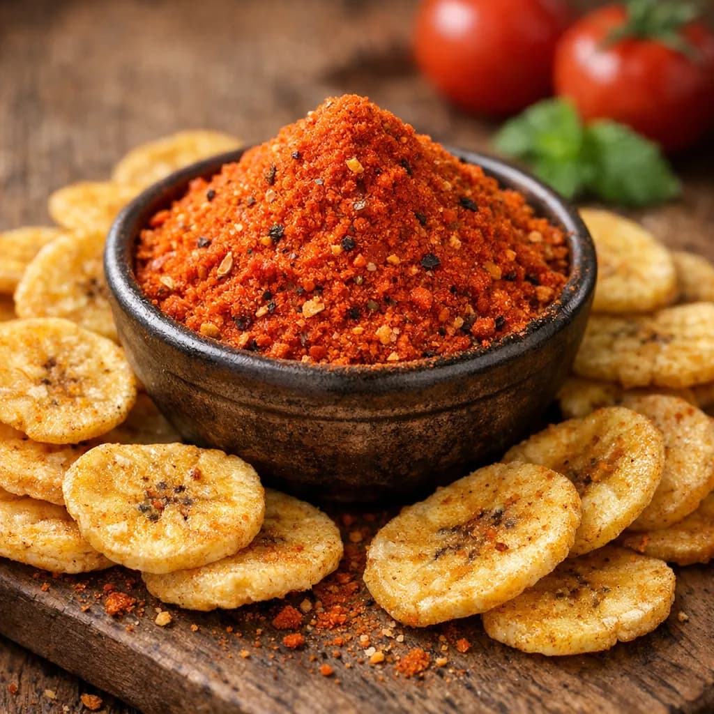 Tangy Tomato Seasoning Powder for Banana Chips