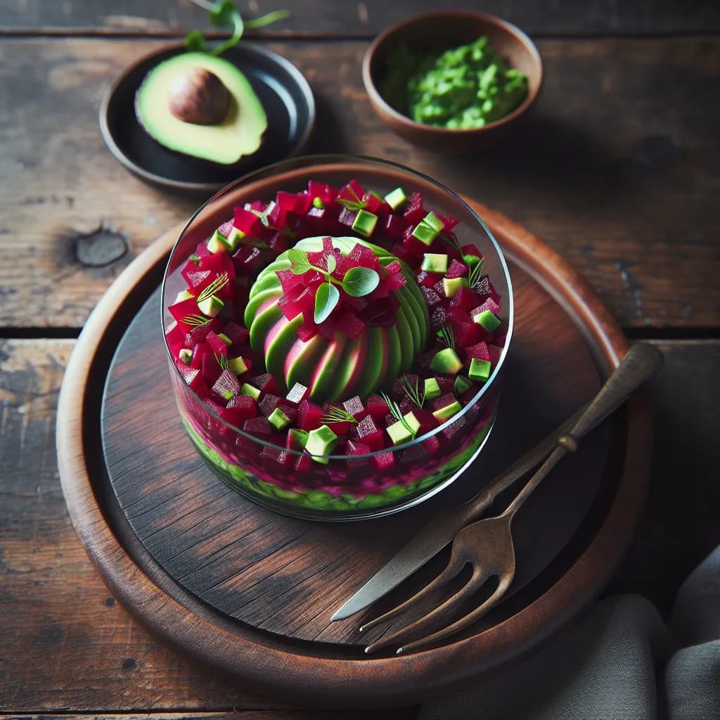 Tartare de Betterave et Avocat