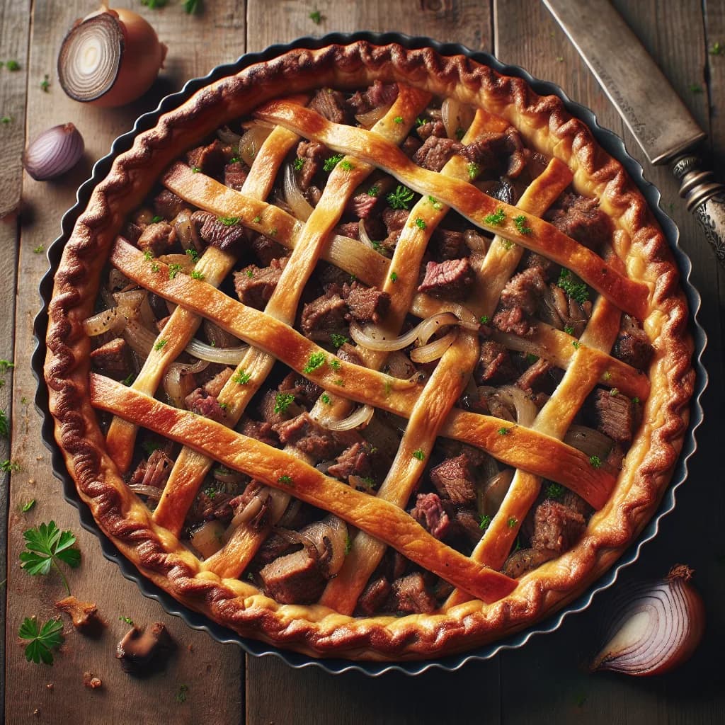 Tarte à la viande