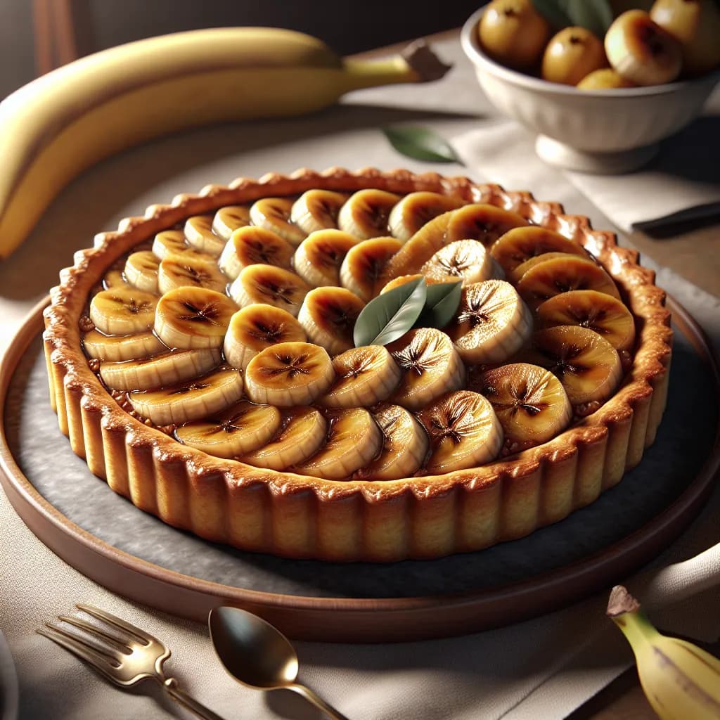 Tarte Banane Classique
