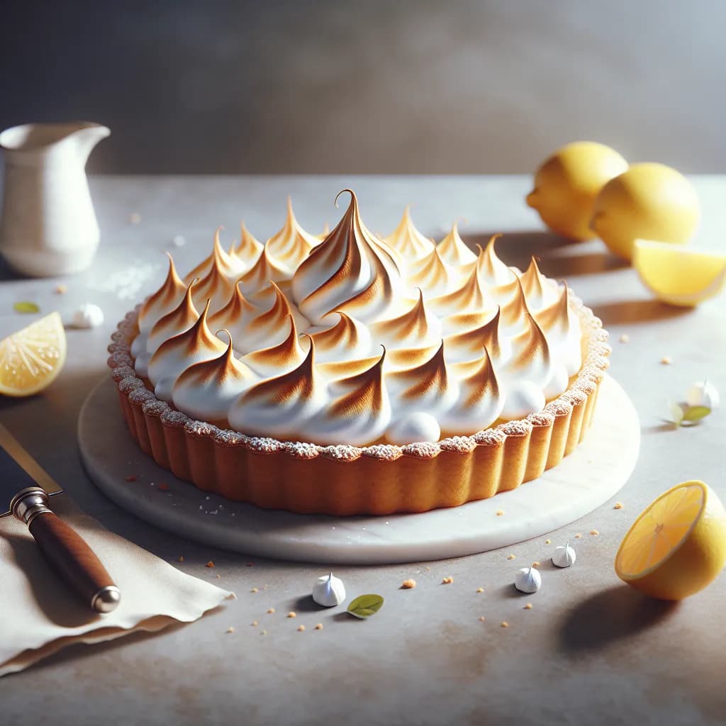 Tarte au Citron Meringuée