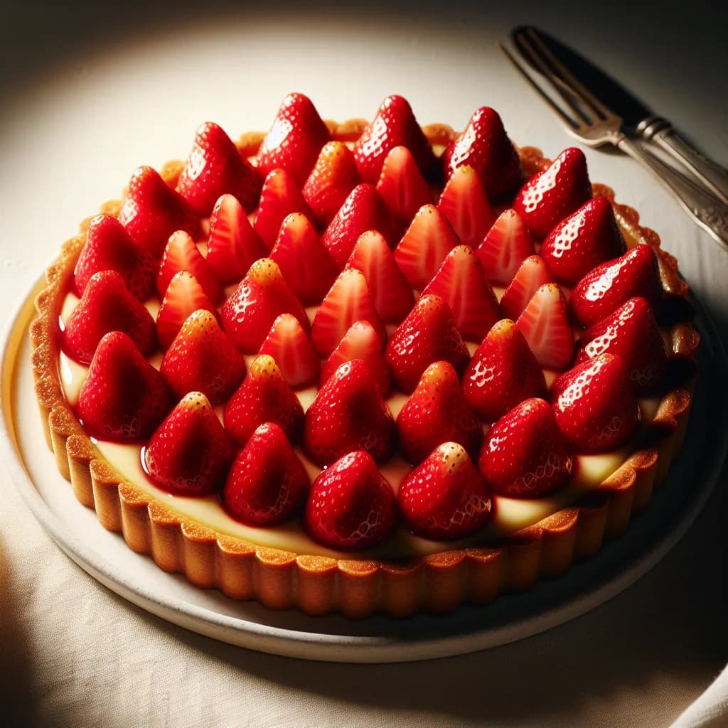 Tarte aux Fraises Classique