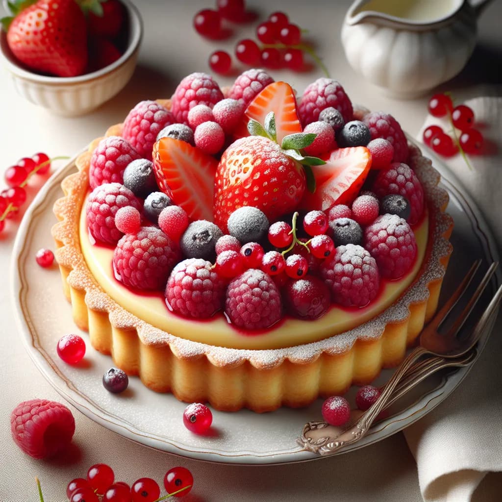 Tartelette aux Fruits Rouges