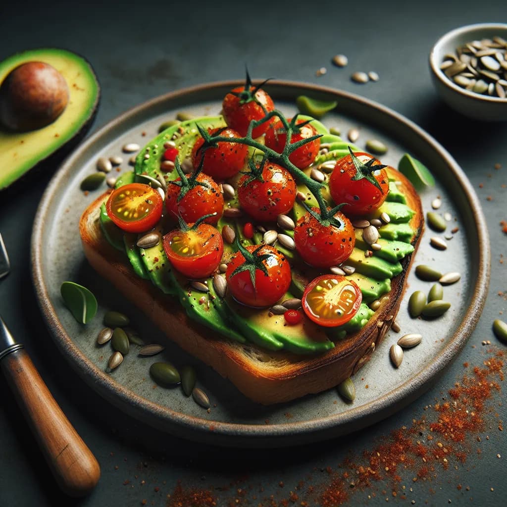 Tartine Équilibrée à l'Avocat
