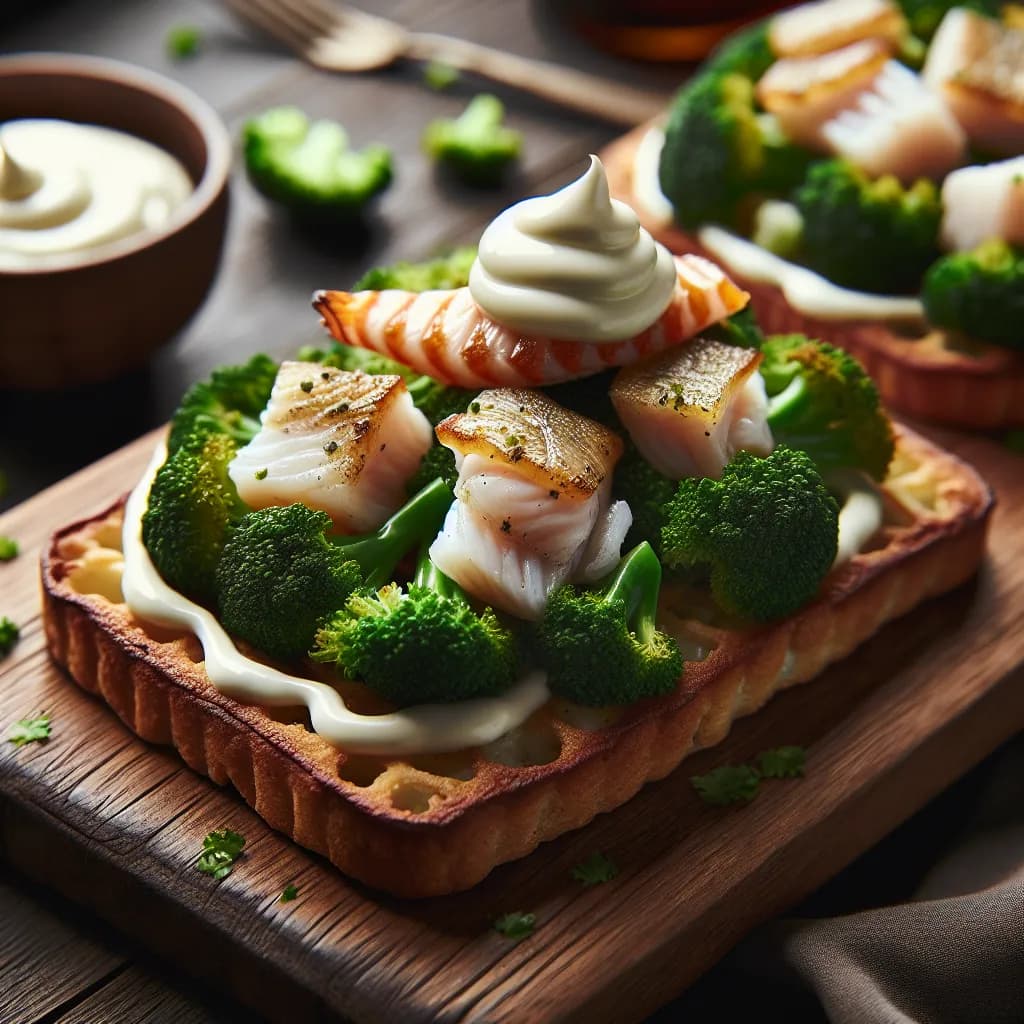 Tartine de Poisson et Brocoli