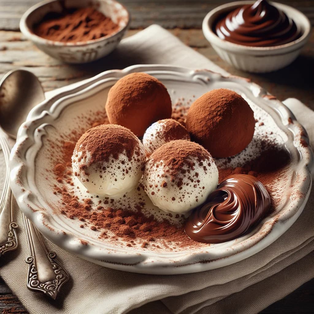Tartufini al mascarpone e Nutella