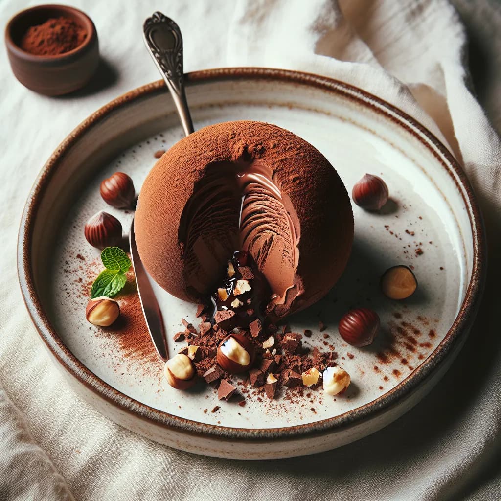 Tartufo di Melazzano al Cioccolato