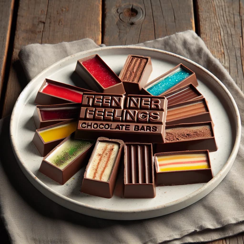 Teen Riley Andersen's Inside Out Chocolate Bars