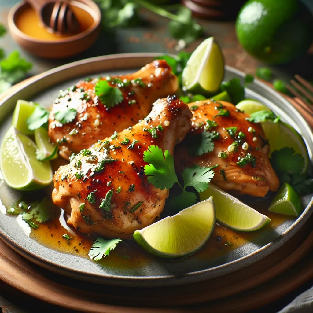 Tequila Lime Chicken Thighs