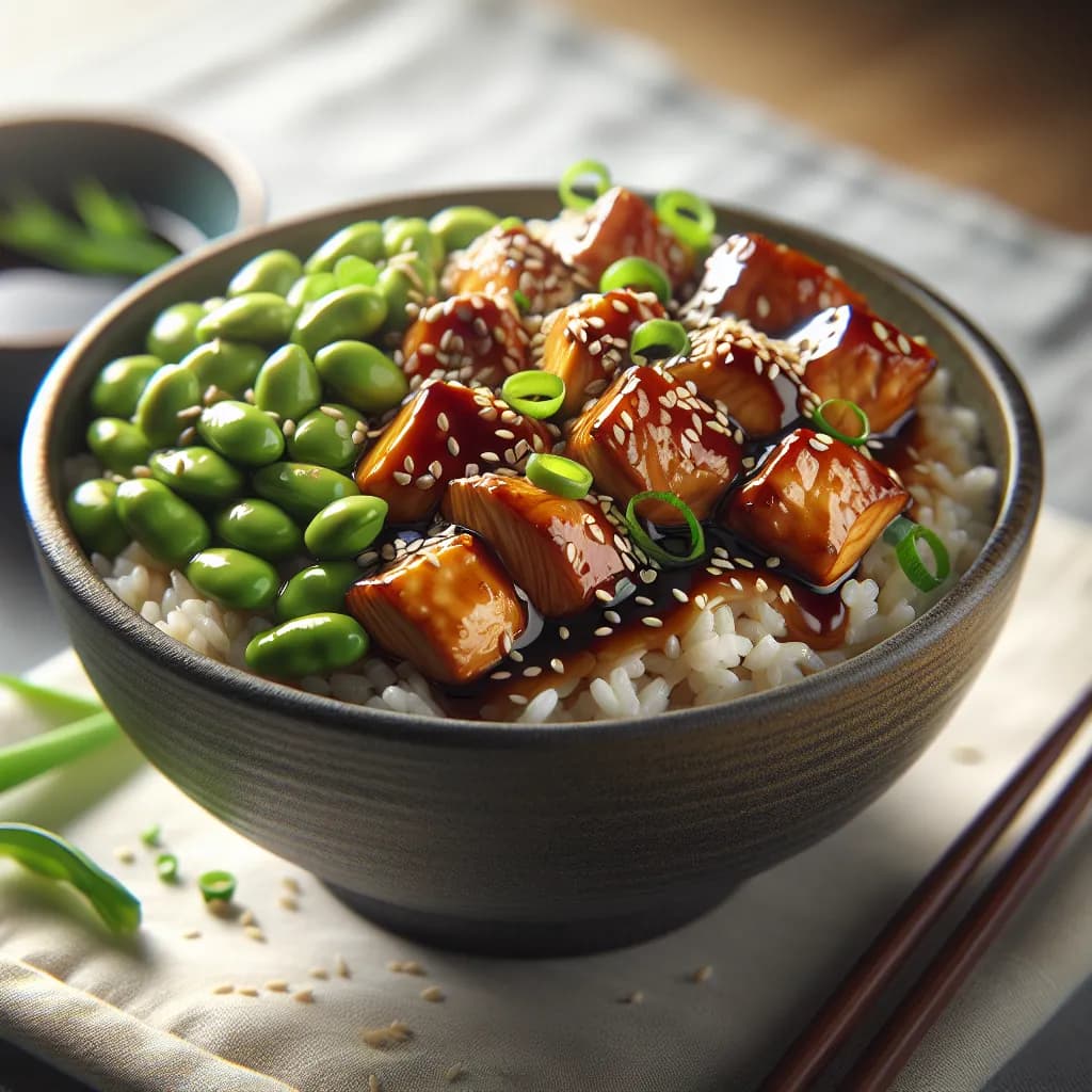 Teriyaki Chicken Rice Bowl