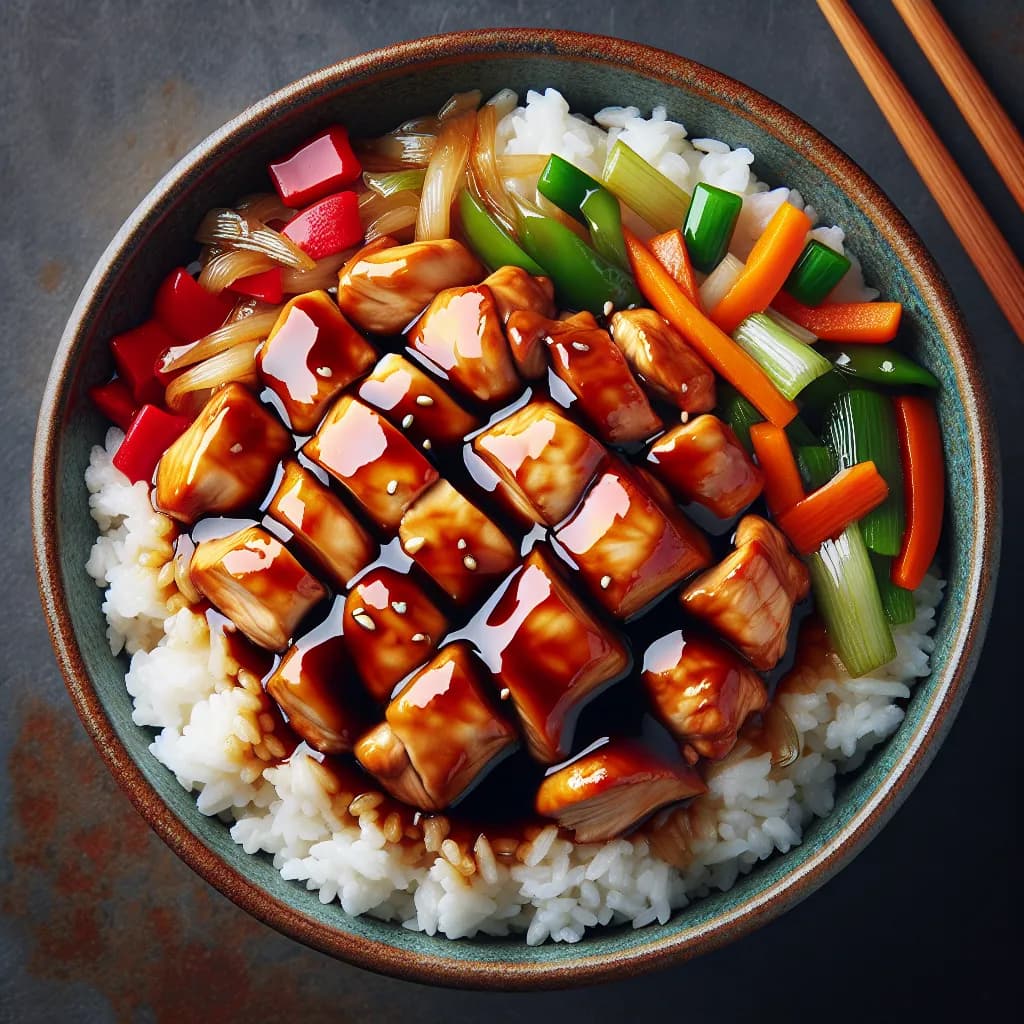 Teriyaki Chicken Rice Bowl