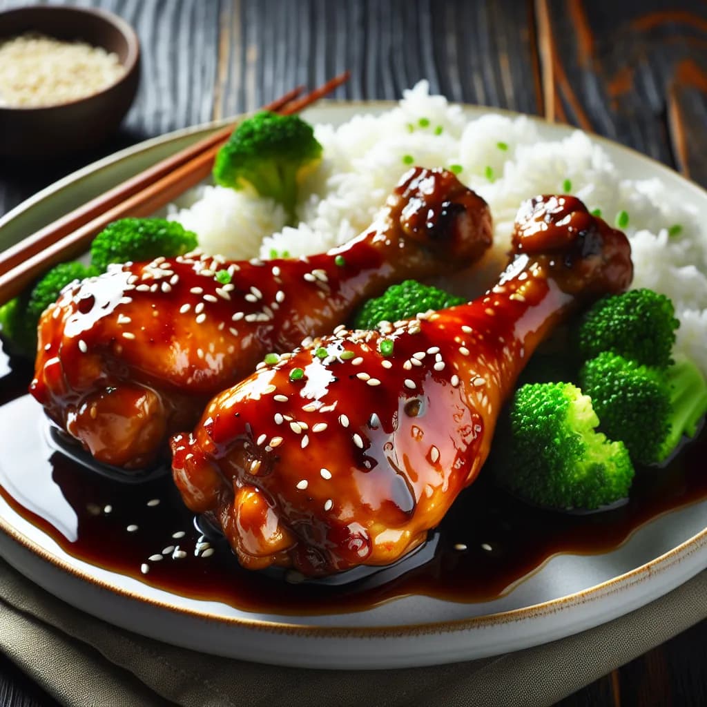 Teriyaki-Hühnerhaxen