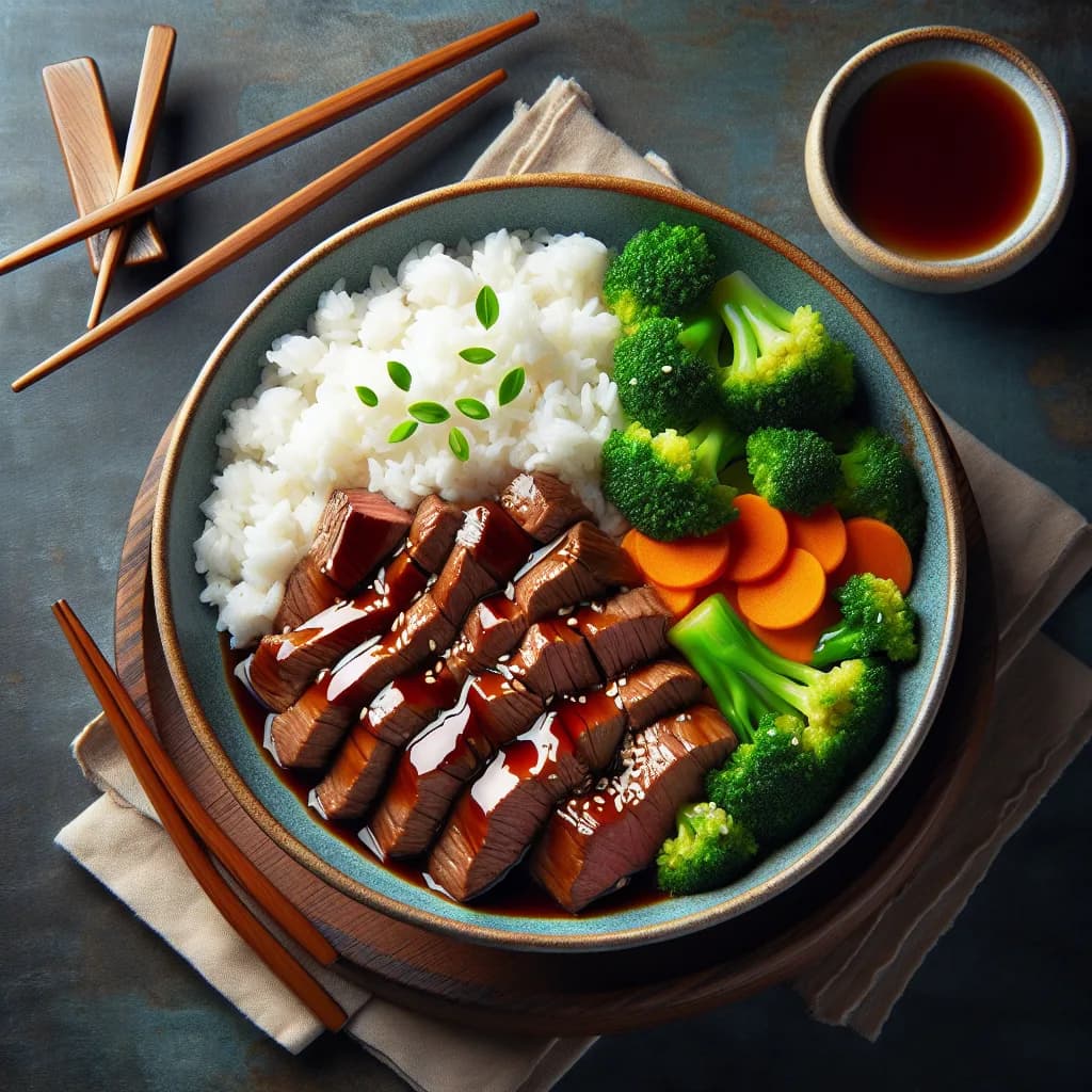 Teriyaki-Rindfleisch
