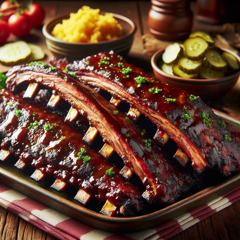 Texas BBQ Beef Ribs