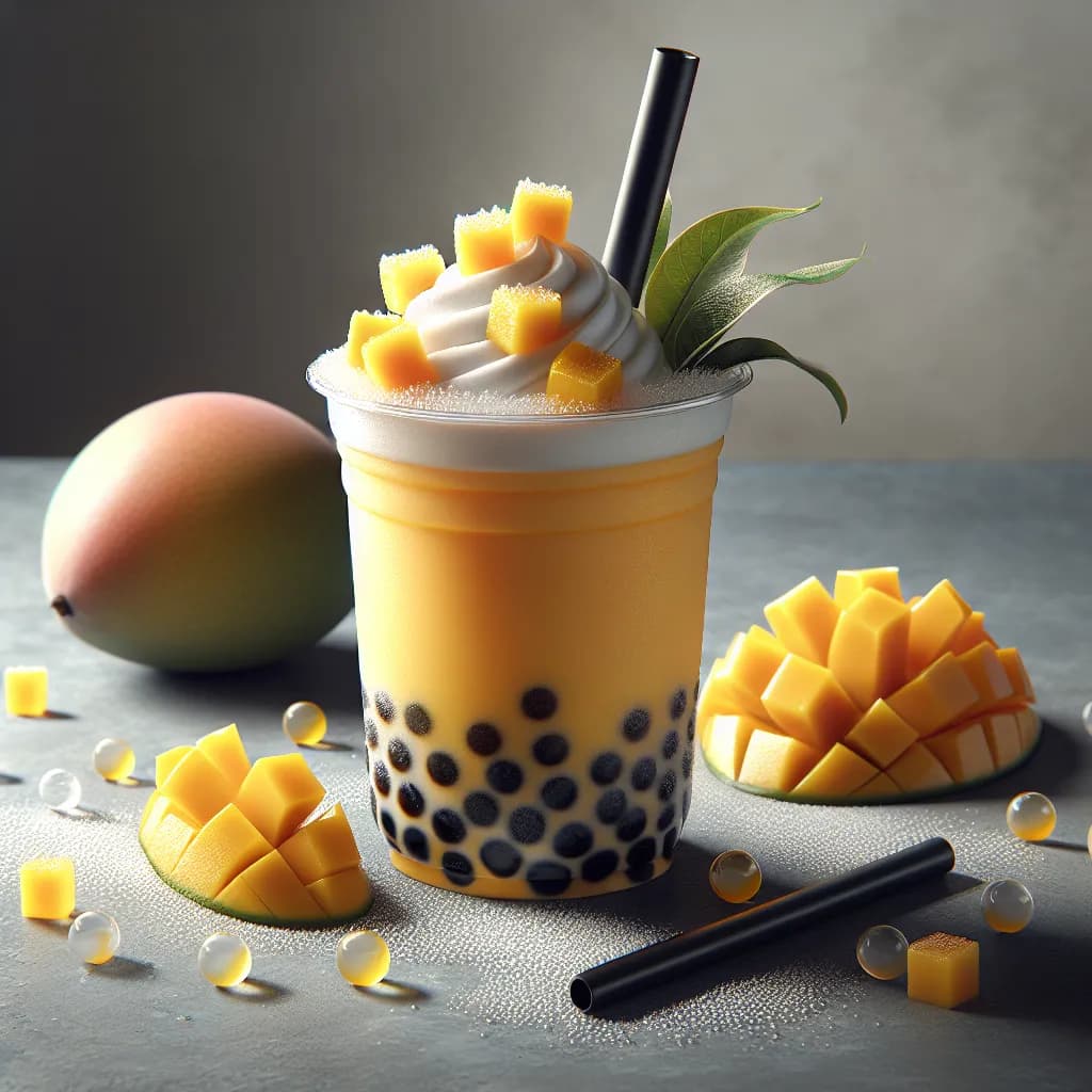 Thé Bulle à la Mangue