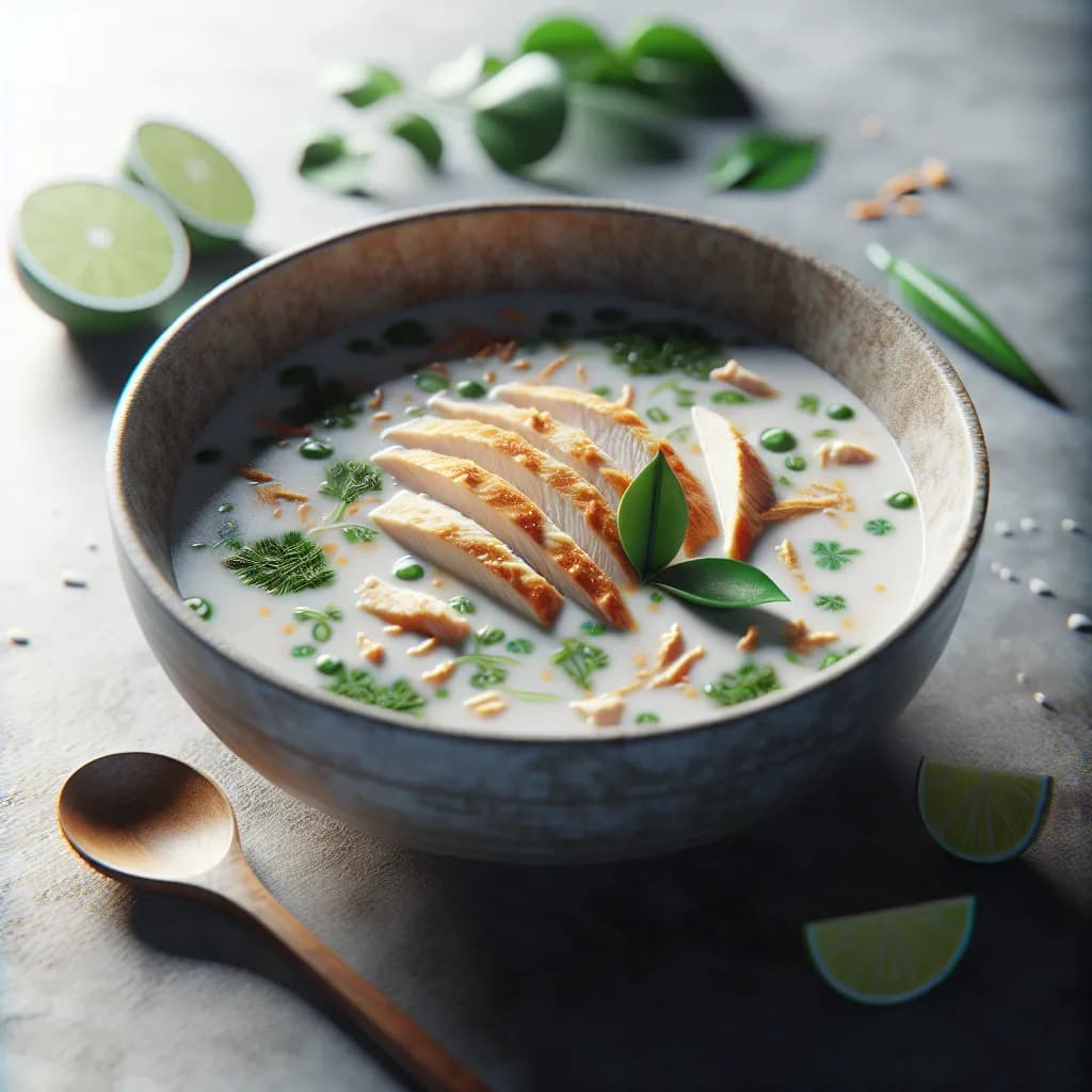 Thai Coconut Chicken Soup