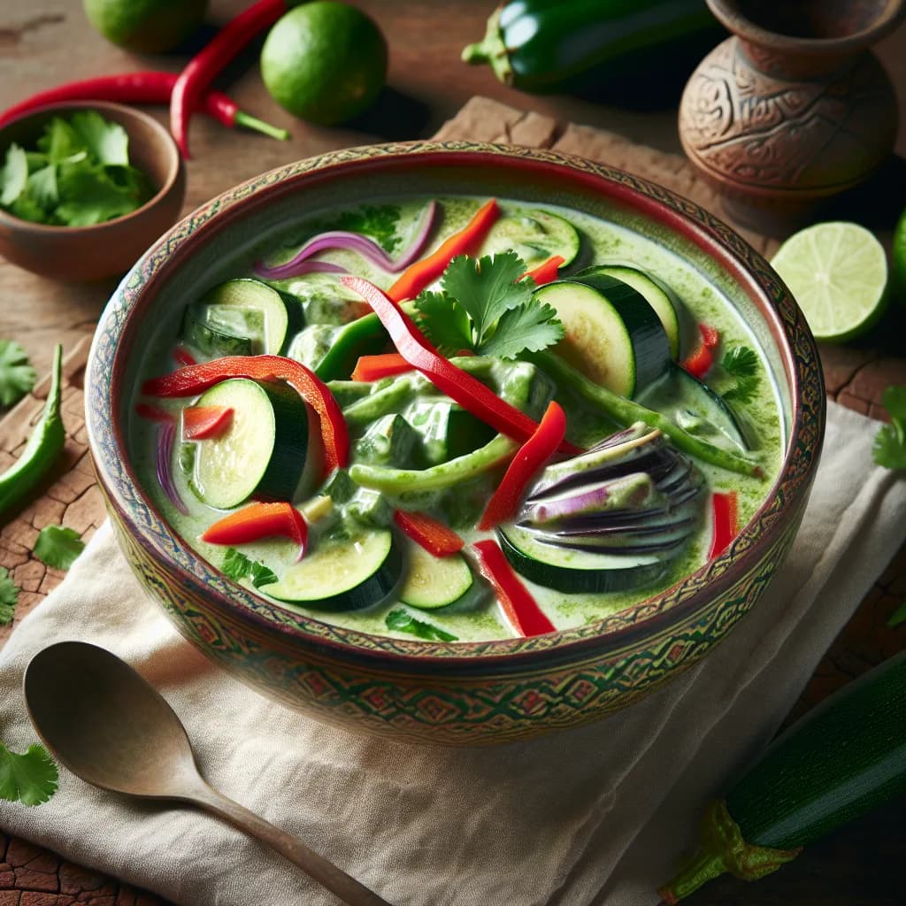 Thai Green Curry with Vegetables