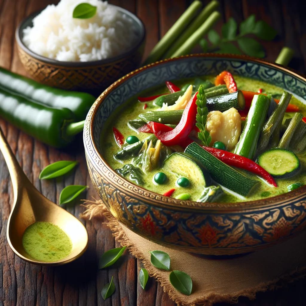 Thai Green Curry with Vegetables