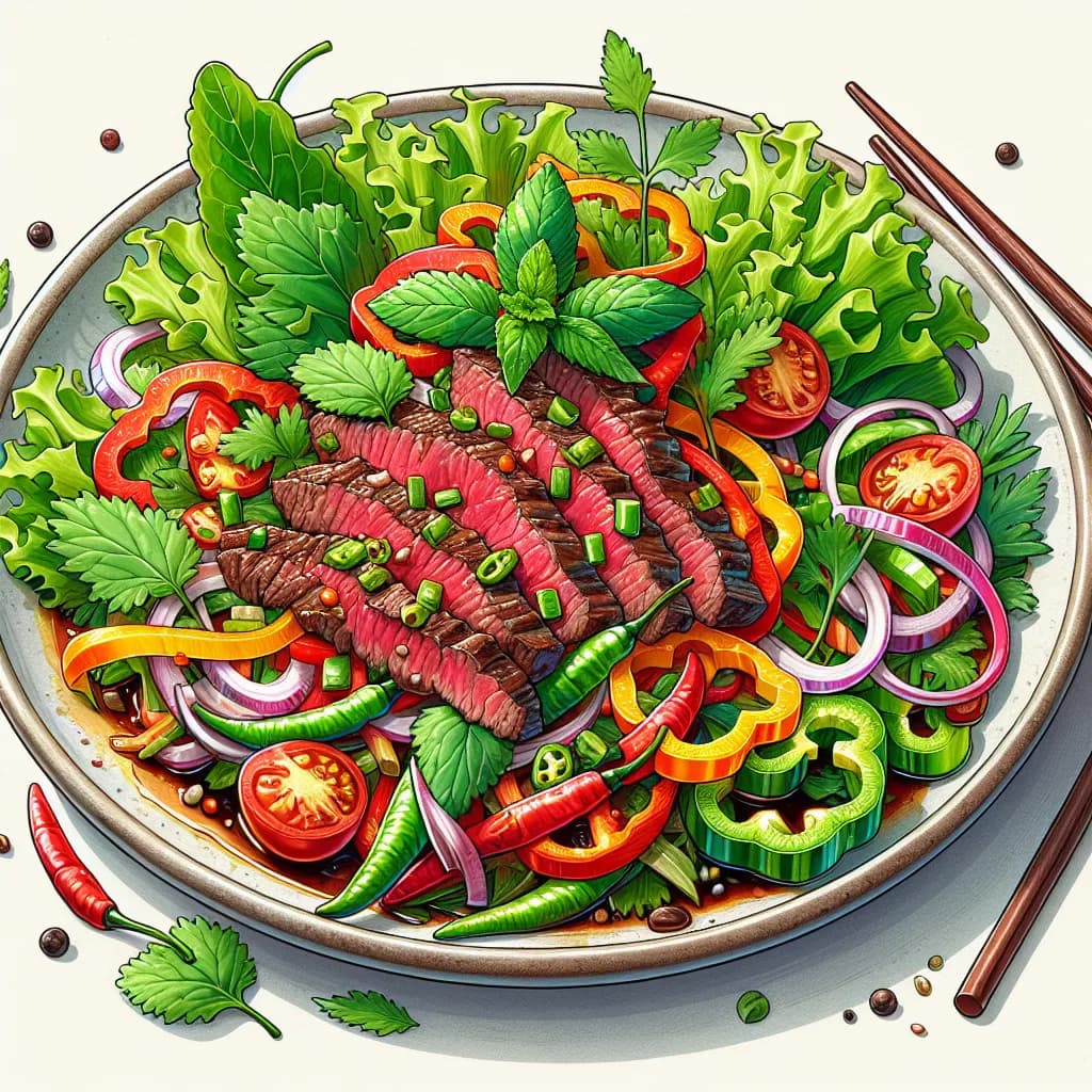 Thai Spicy Beef Salad