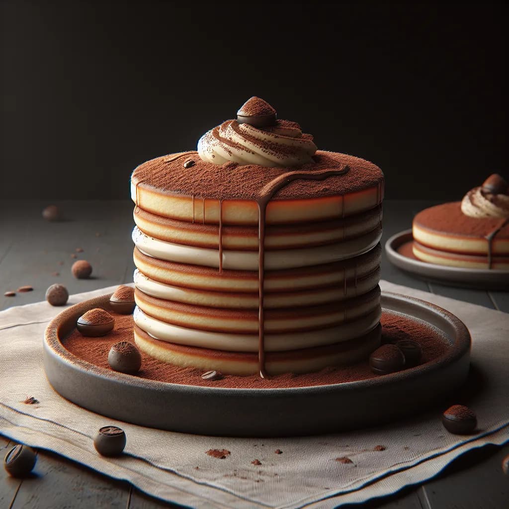 Tiramisu Pancakes
