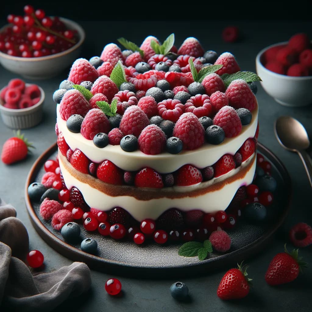 Tiramisu aux Fruits Rouges