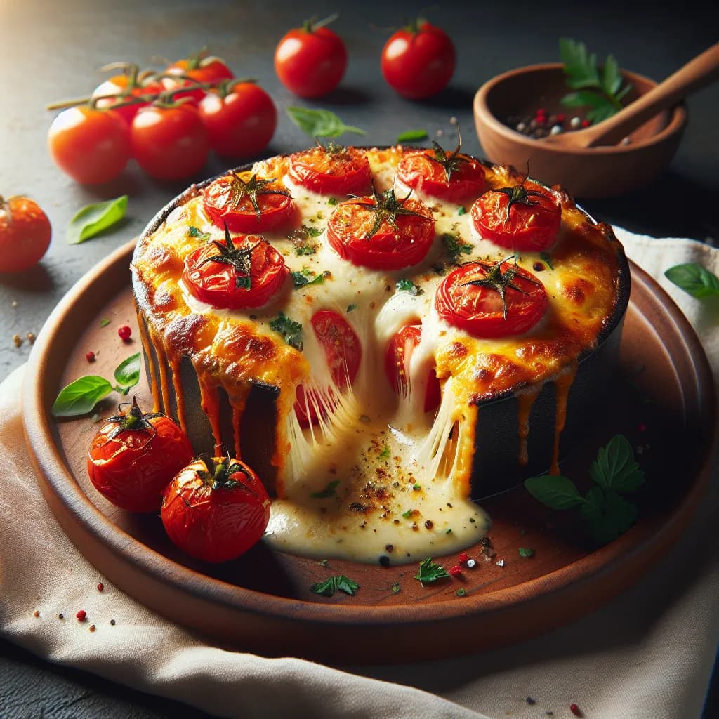 Tomaten-Mozzarella-Auflauf