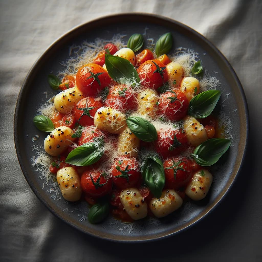 Tomaten-Parmesan Gnocchi