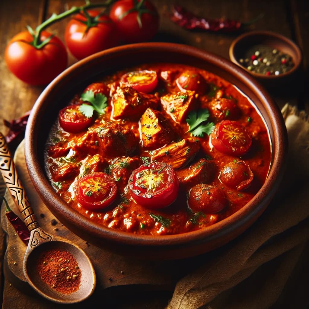 Tomato Chicken Curry