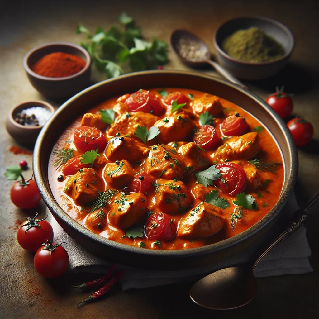 Tomato Chicken Curry