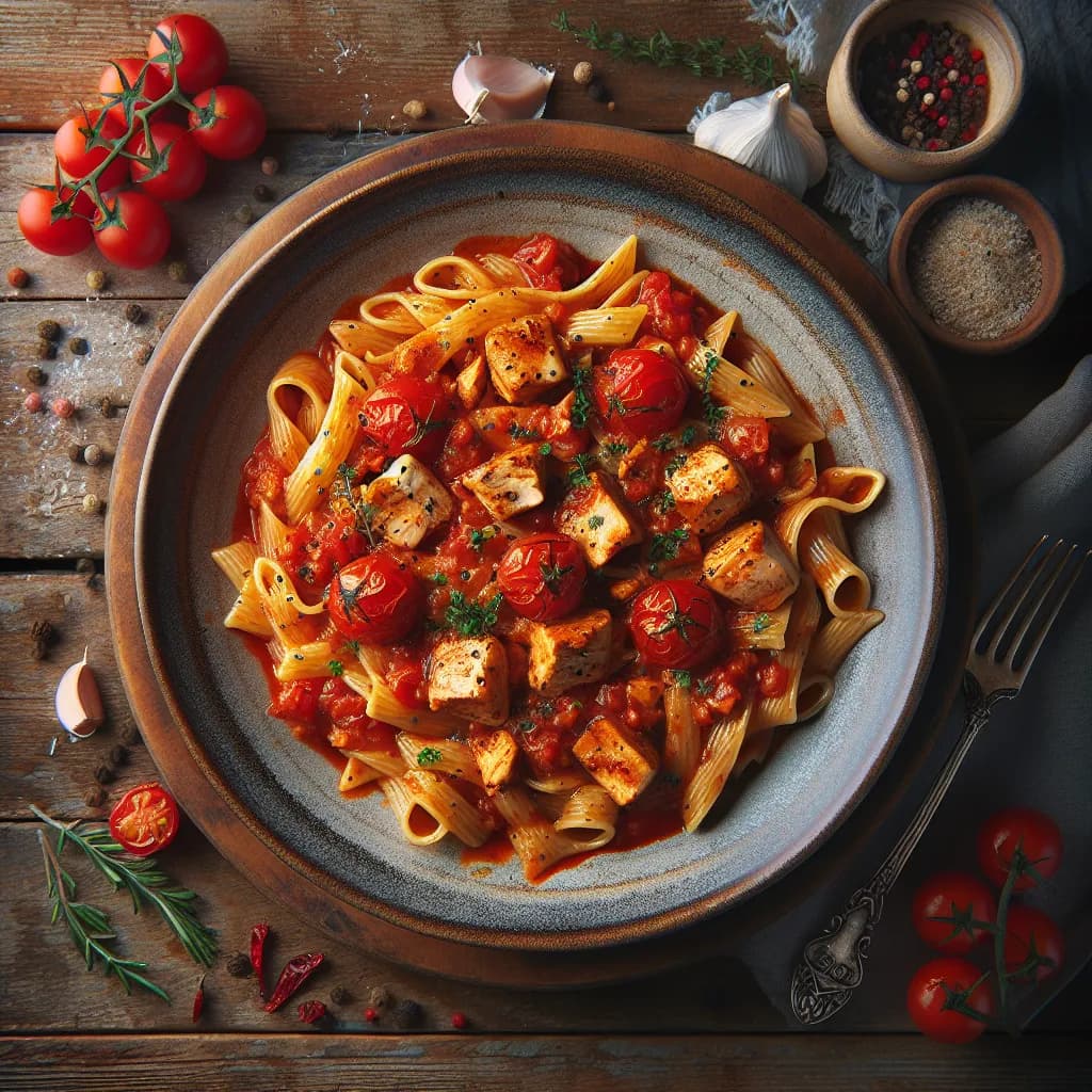 Tomato Chicken Pasta