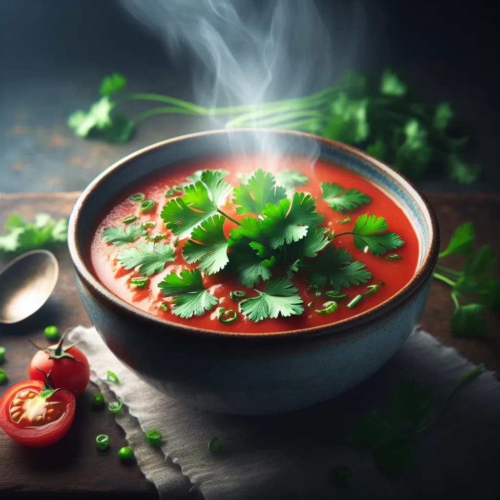 Tomato Coriander Soup